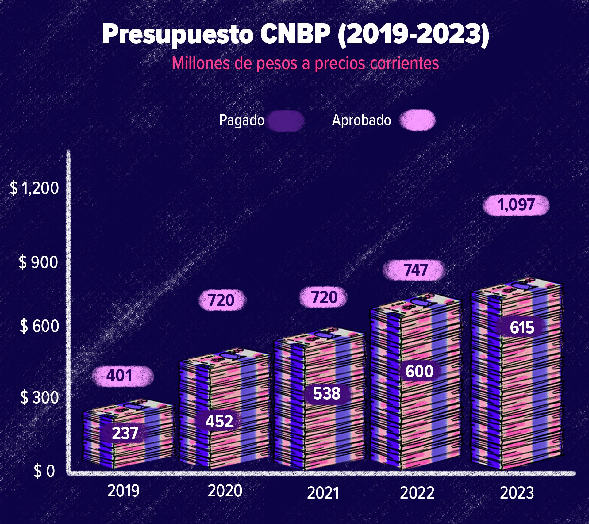 Presupuesto CNBP (2019-2023)
