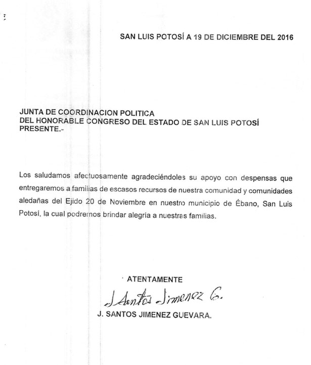 San Luis Potosí: Deshonorable Congreso del Fraude