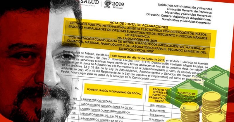 El Superdelegado Lomelí pretende vender medicamentos al gobierno de AMLO
