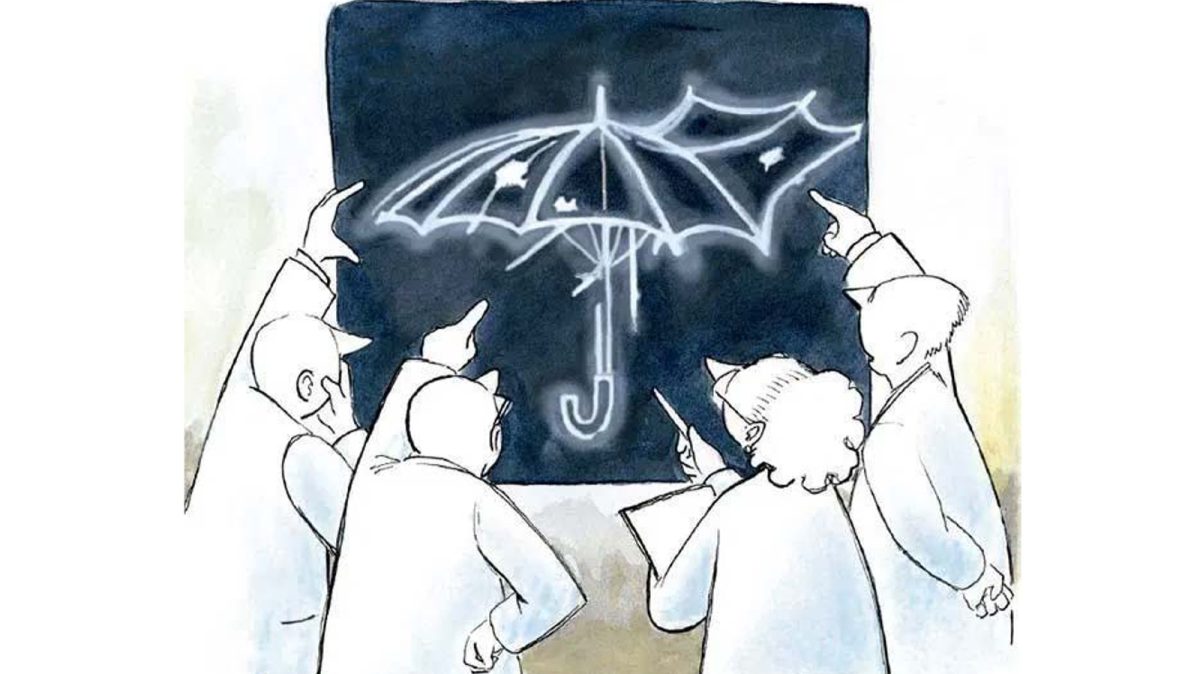 Ilustración de Víctor Solís, cortesía de Nexos.