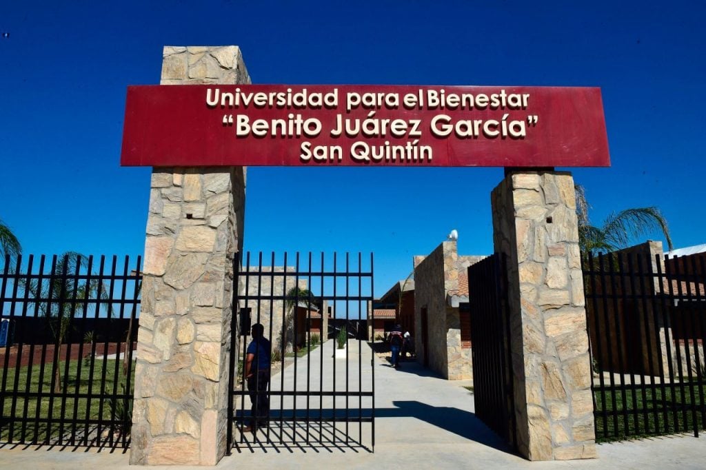 inauguración de la universidad para el bienestar ‘benito juárez garcía’, con sede san quintín en san quintín, baja california.