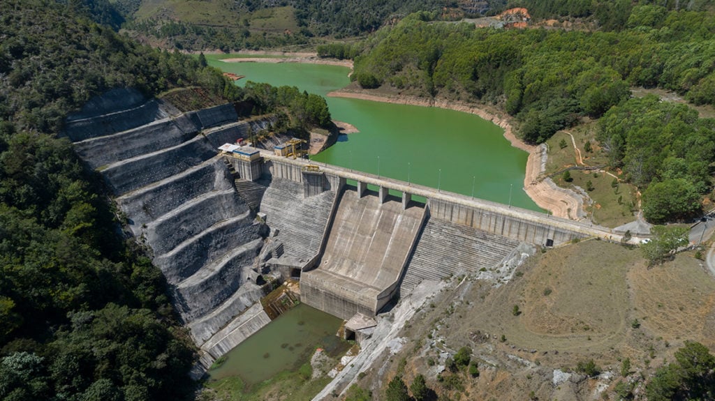 La Hidroeléctrica Pinalito fue una de las obras por las que Odebrecht pagó sobornos en República Dominicana. Foto: Diario Libre.