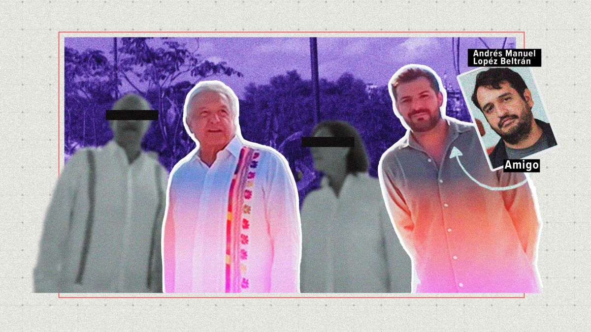 AMLO encarga obra en su natal Tabasco a amigo de su hijo Andy