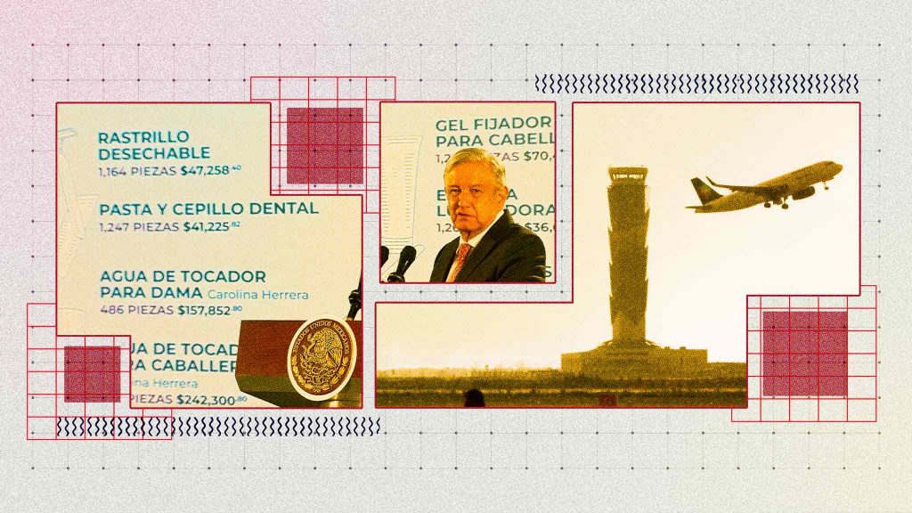 AMLO acusa a proveedora… y luego la contrata en el AIFA