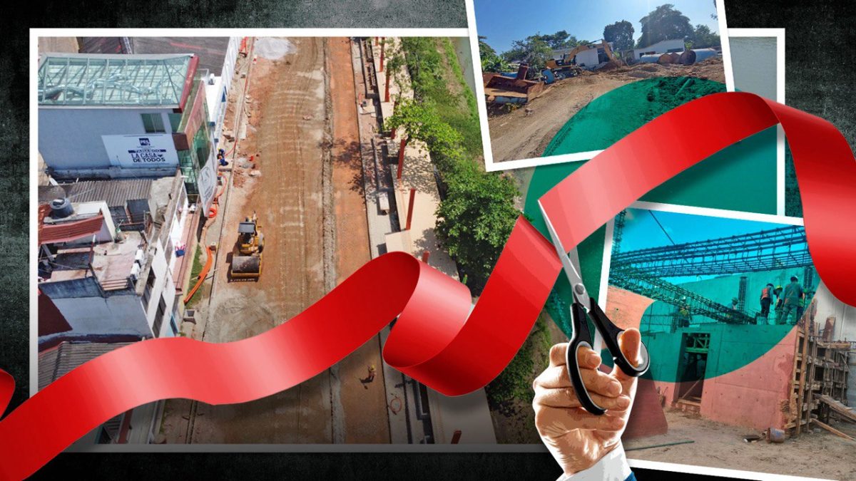 AMLO inauguró obra que los amigos de su hijo dejaron inconclusa