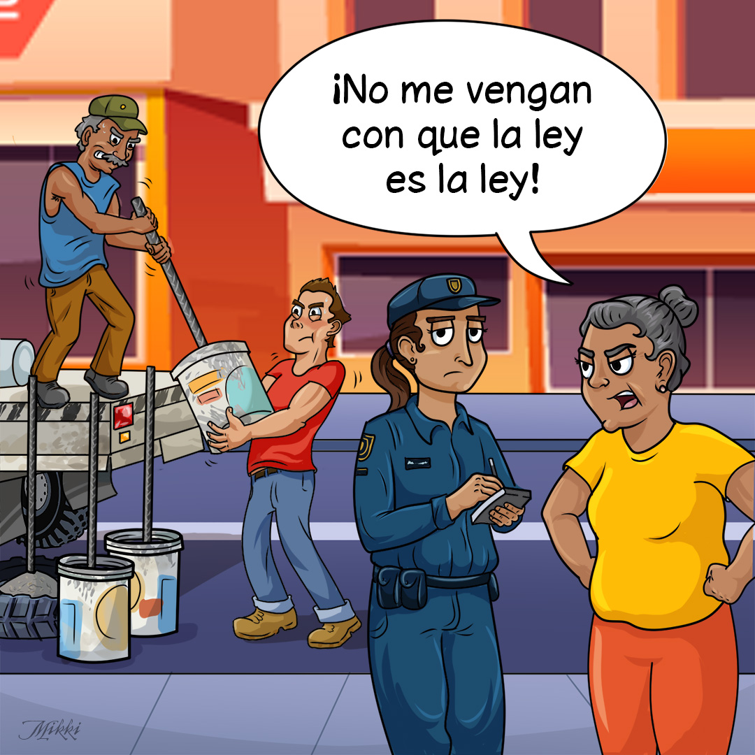 No me vengan con que la ley es la ley