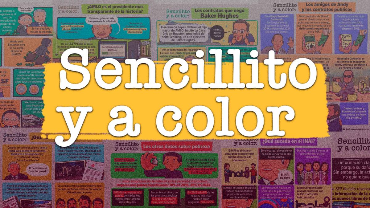 Sencillito y a color