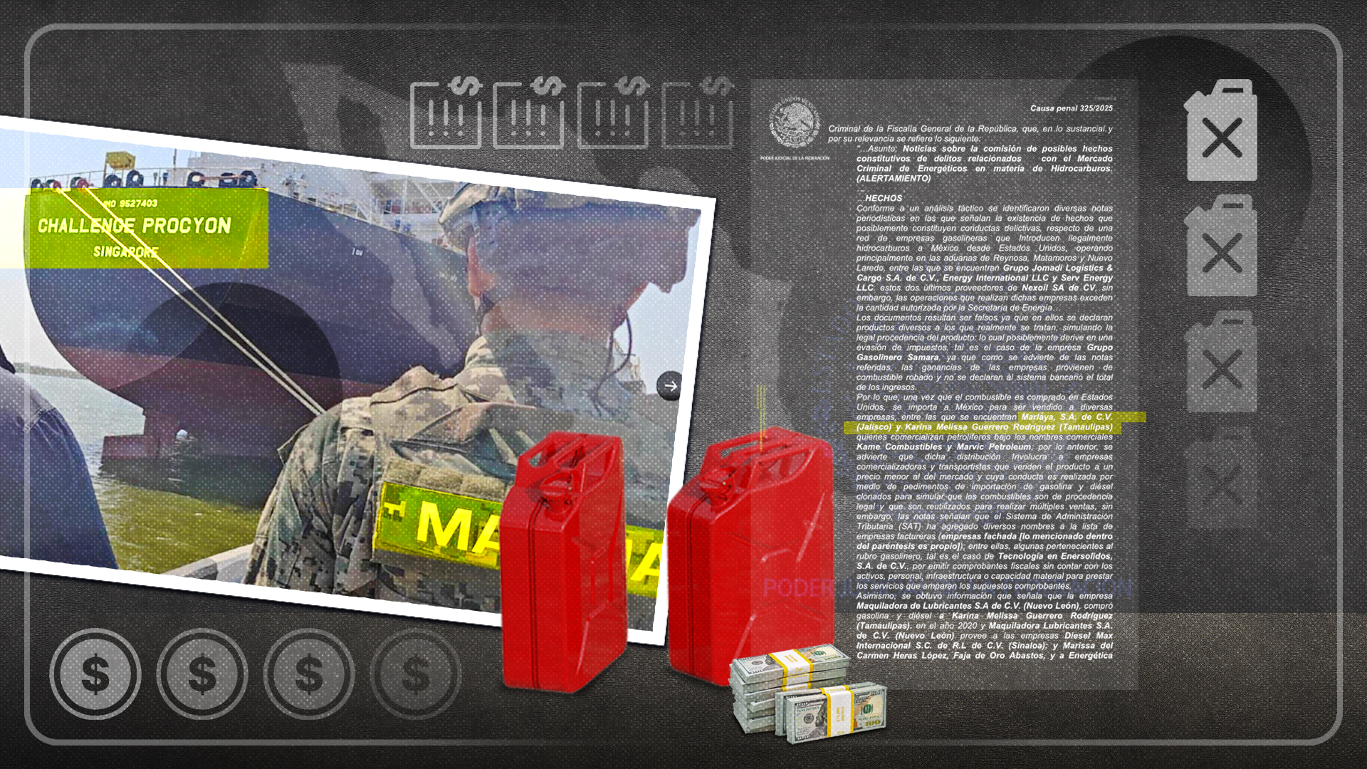 Huachicolera ligada al CJNG defraudó $29 mil millones; equivale a 4 veces La Estafa Maestra