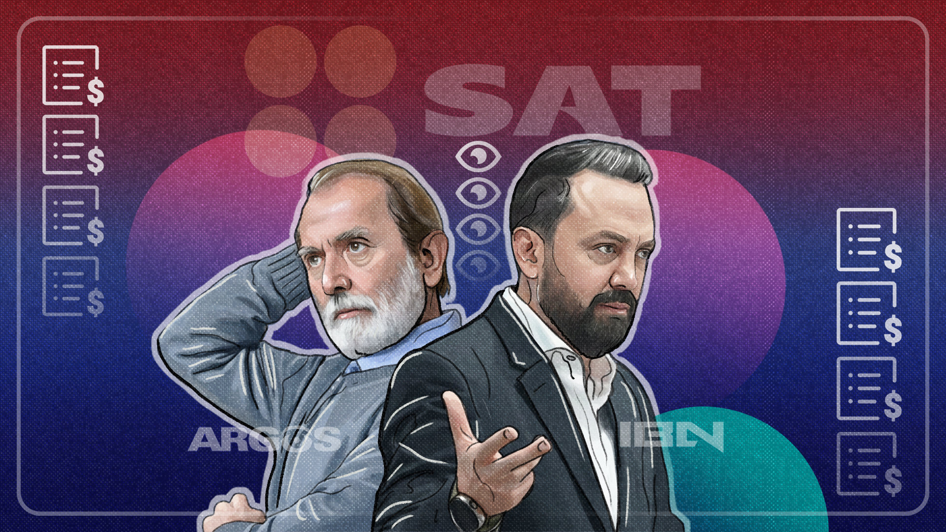 Empresas de Epigmenio Ibarra y del vocero de Morena adeudan impuestos desde 2020 y 2021