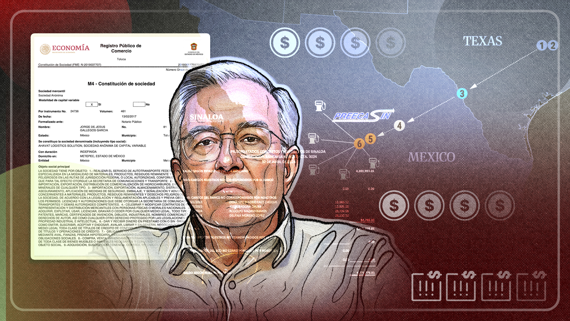 Gobierno de Rocha Moya transfirió dinero a huachicolera que lavaba dinero al Cártel Jalisco