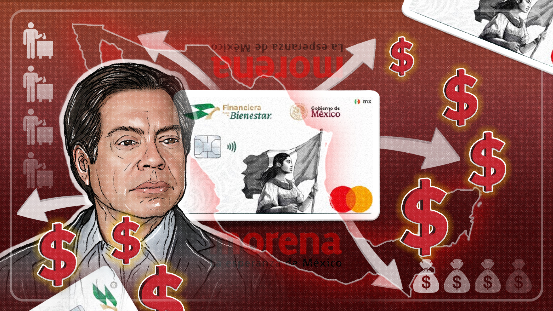 #MorenaGate: En la víspera de la elección de 2024, Morena dispersó $135 millones en 252 mil ‘apoyos’