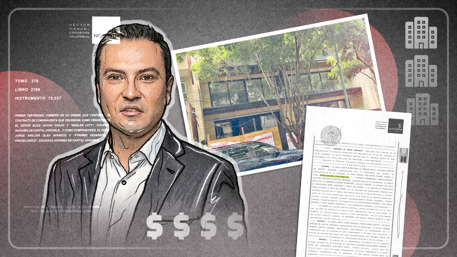 Incursiona Amílcar Olán en el cártel inmobiliario: construye edificio ilegal de lujo en Polanco
