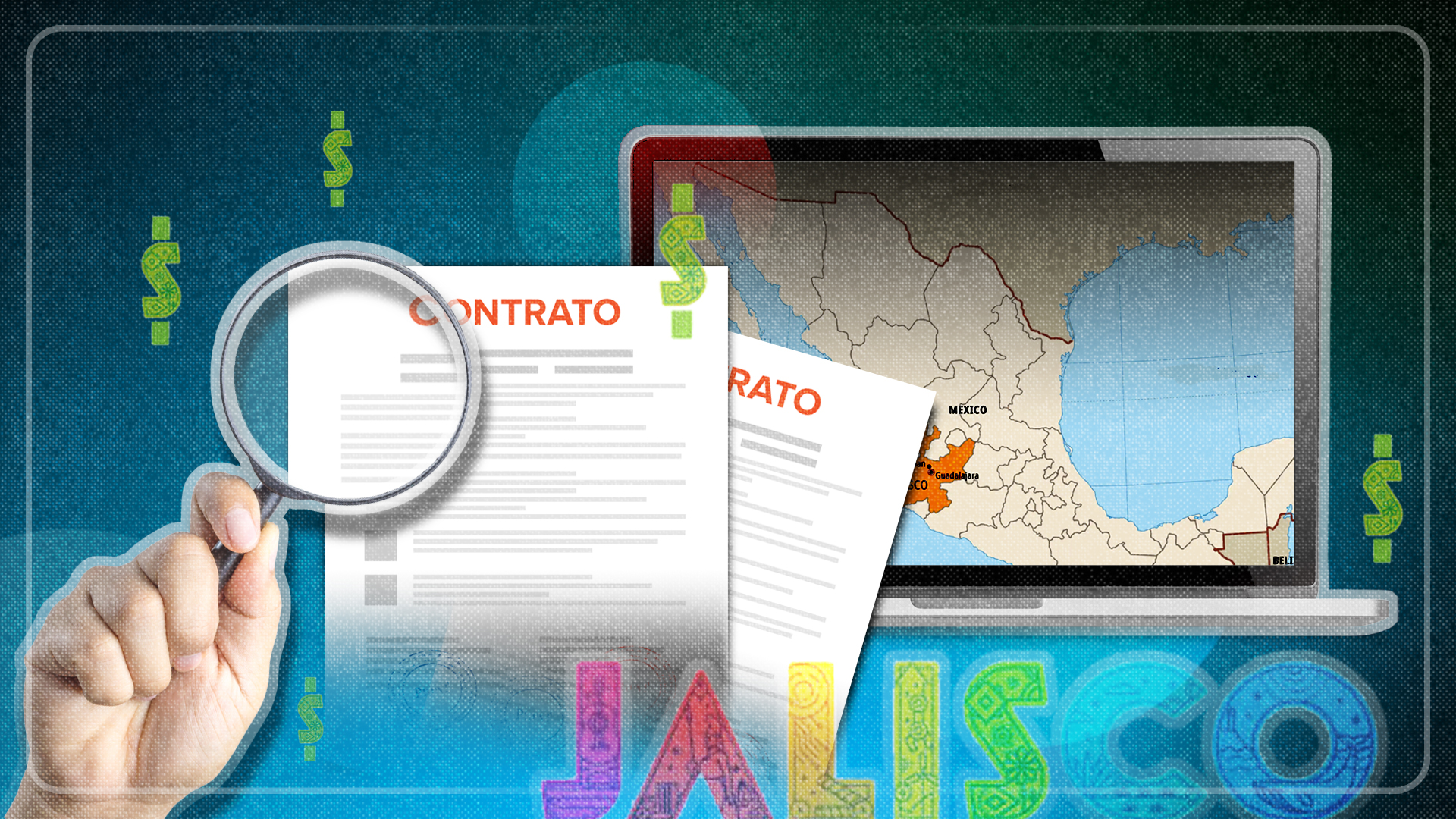 ¿Qué tan fácil es encontrar un contrato público de Jalisco?