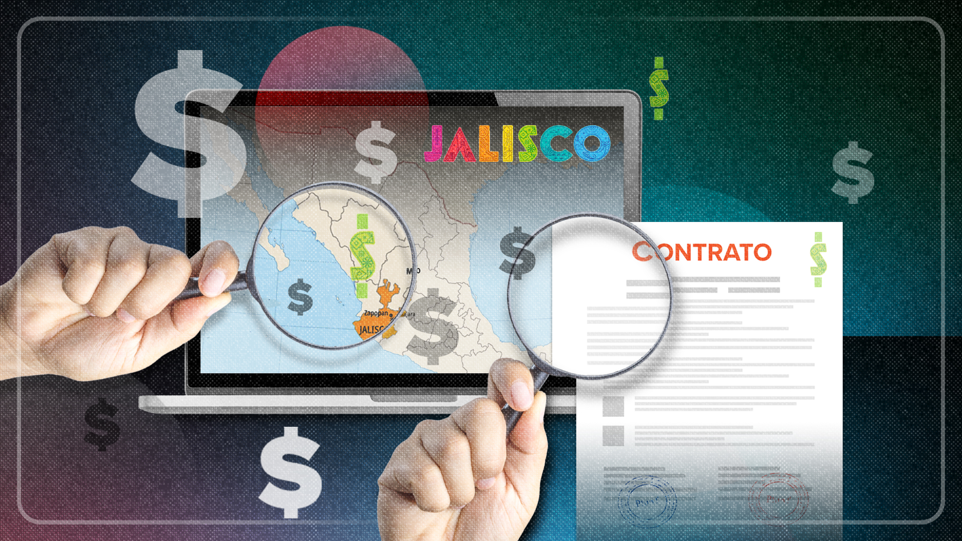 Tras la huella de Nuestro Dinero: Cómo contrató Jalisco entre 2019 y 2025