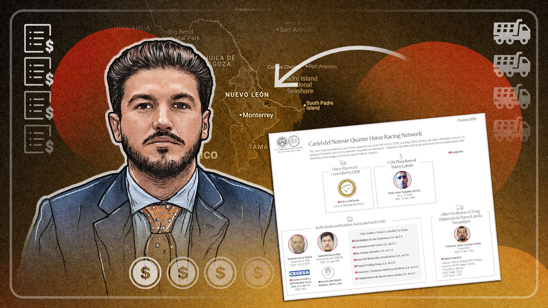 Contrató NL a empresa ligada al Cártel del Noreste